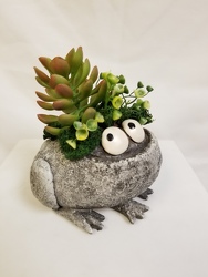 Polly Frog Blob Planter 