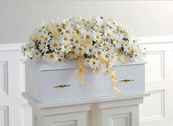 Daisy Infant Casket Spray 