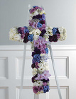 Purple, Lavender and White Cross 
