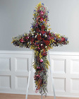 Wildflower and Rose Cross 