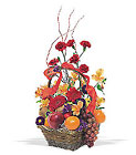 Fruits and Flowers Basket