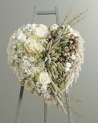 Heart of White & Dried Naturals 