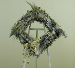 Green Square Wreath 