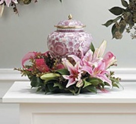 Lily Urn Wreath Lily Urn Wreath
