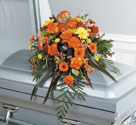 Triadic Half Couch Casket Spray Triadic Half Couch Casket Spray