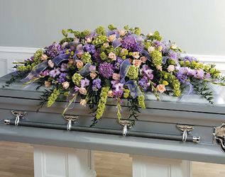 Triadic Full Couch Casket Spray Triadic Full Couch Casket Spray