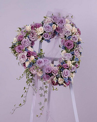 Lavender Rose Heart 