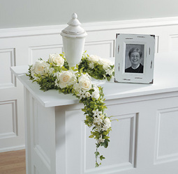 White Floral Garland White Floral Garland