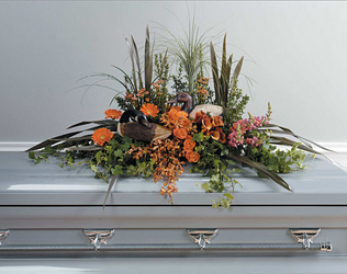 Duck Decoy Full Couch Casket Spray Duck Decoy Full Couch Casket Spray