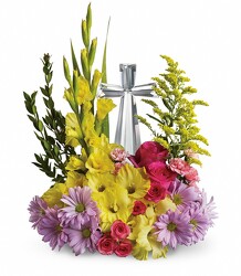 Crystal Cross Bouquet 