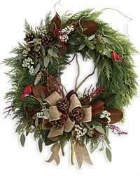 Rustic Holiday Wreath Rustic Holiday Wreath