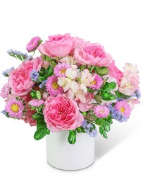 Lush Pink Garden 