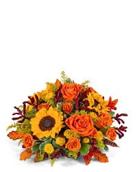 Goldenrod Harvest Centerpiece