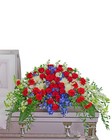 Valiant Honor Casket Spray 