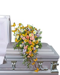 Wind Beneath My Wings Casket Scarf