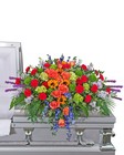 Treasured Memories Casket Spray 
