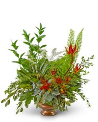 Verdant Farewell Urn
