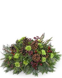 Trimmed in Tradition Centerpiece