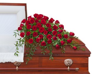 Simply Roses  Supreme Casket Spray